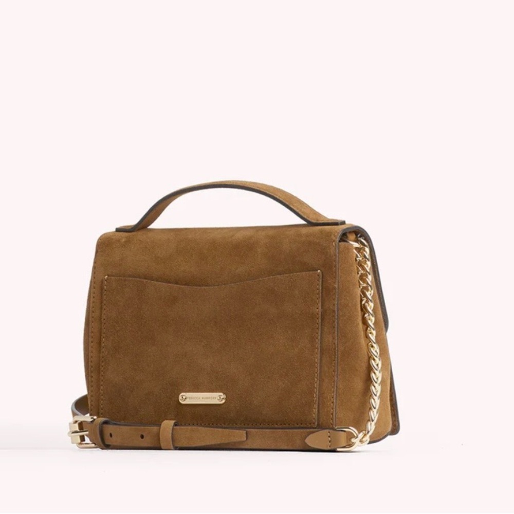 Rebecca Minkoff Military Brown Crossbody Bag - Picture 3 of 10